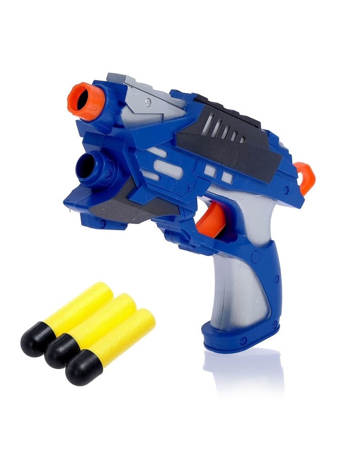Пистолет «Воин», стреляет мягкими пулями, цвета МИКС