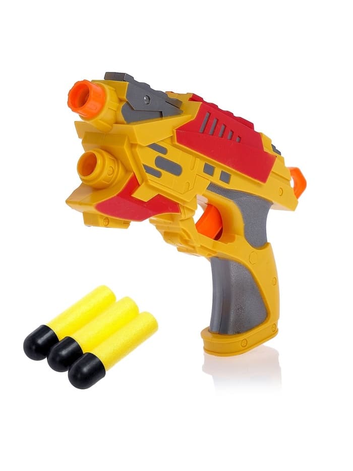 Пистолет «Воин», стреляет мягкими пулями, цвета МИКС