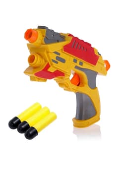 Пистолет «Воин», стреляет мягкими пулями, цвета МИКС