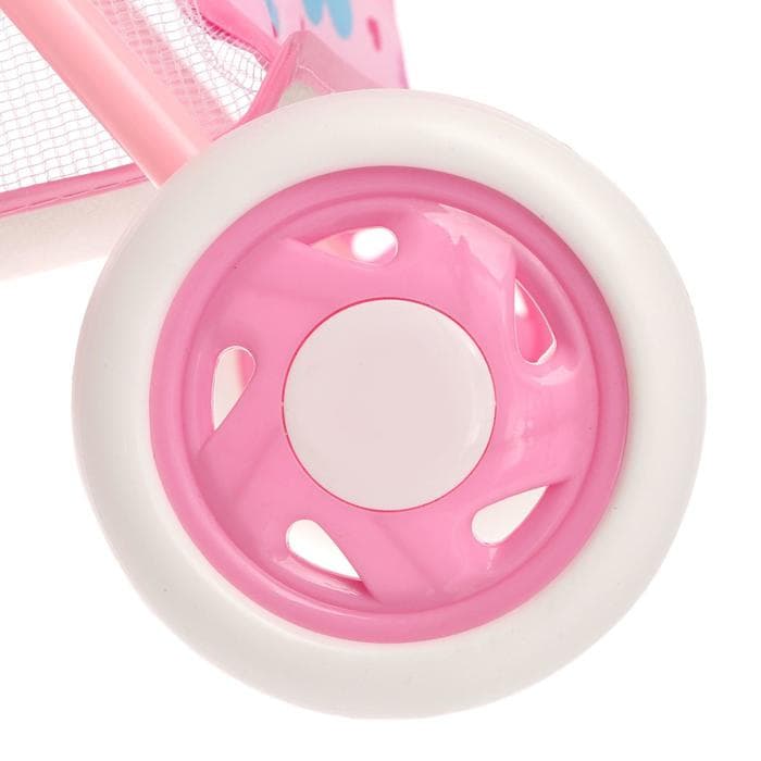 Коляска для кукол с корзиной, универсальная, металлический каркас