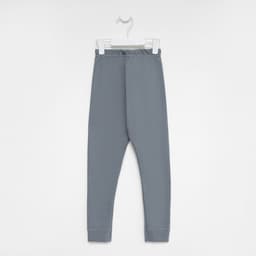 Легинсы термо для девочки, серо-голубые, рост 158 см