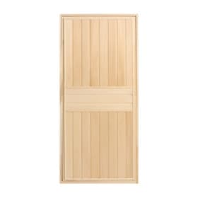 Дверь для бани и сауны «Экстра», 180×80 см, деревянная, «Добропаровъ»