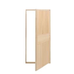 Дверь для бани и сауны «Экстра», 180×80 см, деревянная, «Добропаровъ»