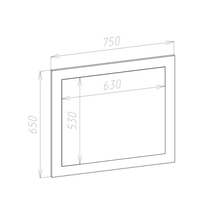 Спальный гарнитур «Аура», комплект 7 предметов, цвет белый