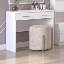 Спальный гарнитур «Аура», комплект 7 предметов, цвет белый