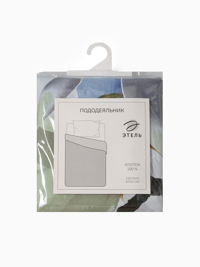 Пододеяльник 2-спальный «Этель. Кувшинки», 175×210 см, бязь