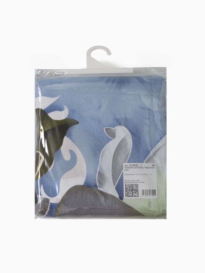 Пододеяльник 2-спальный «Этель. Кувшинки», 175×210 см, бязь