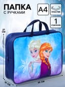 Папка с ручками текстильная А4, 35×27×10 см, «Сестры»