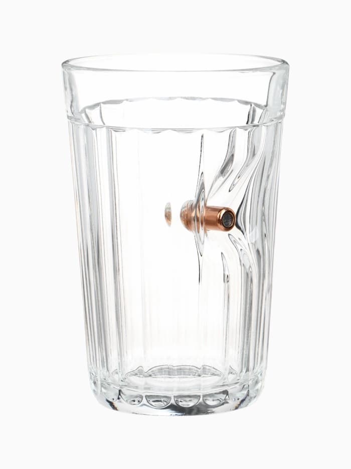 Стакан гранёный непробиваемый с пулей «Крафт», 250 мл