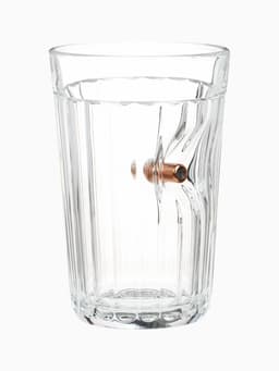 Стакан гранёный непробиваемый с пулей «Крафт», 250 мл