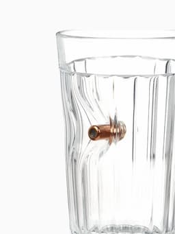 Стакан гранёный непробиваемый с пулей «Крафт», 250 мл