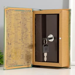 Шкатулка книга - сейф «Русская классика. Иван Бунин. Тёмные аллеи», дерево, искусственная кожа, 17×11×5 см