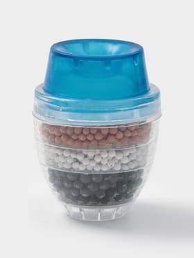 Фильтр для воды на кран Доляна «Тройной барьер», d=16-19 мм, на основе цеолита руды, активированного угля и сульфата кальция, МИКС