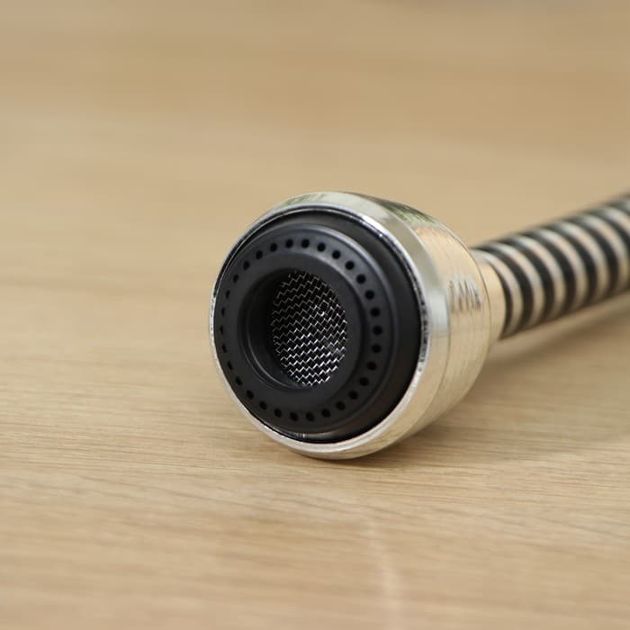 Поворотная насадка на кран Доляна «Флекс Фикс», d=1.5 см, с изменяемым углом наклона и интенсивностью струи, с сеткой