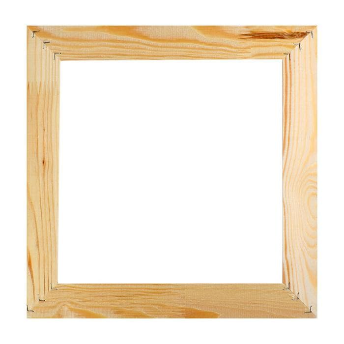 Подрамник для холста Calligrata, 30×30×1.8 см, ширина рамы 36 мм, сосна