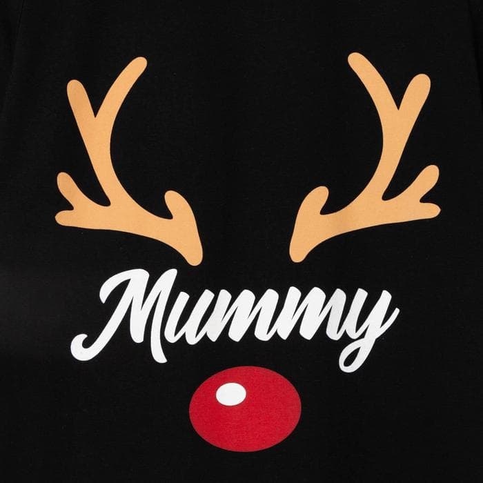 Футболка женская KAFTAN Xmas mom, размер 40-42