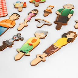 Набор для песка WoodLand Toys «Семья»