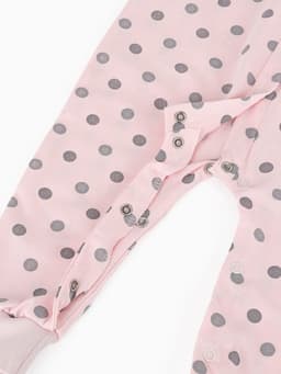 Комбинезон для девочки «Крошка Я. Горошек», рост 62-68 см, розовый