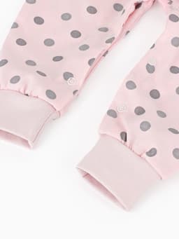 Комбинезон для девочки «Крошка Я. Горошек», рост 62-68 см, розовый