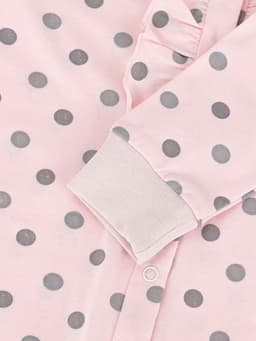 Комбинезон для девочки «Крошка Я. Горошек», рост 86-92 см, розовый