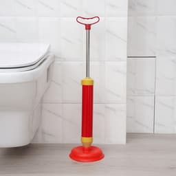 Вантуз вакуумный с адаптером, d=15.5 см, h=43 см