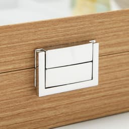 Шкатулка для часов 10 отделений «Бежевая», дерево, 7.5×21×26 см