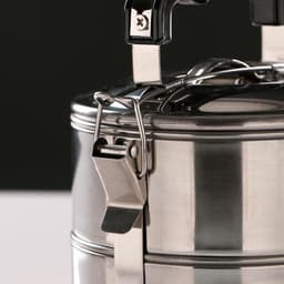 Ланч бокс TAKE IT EASY. 1.4 л. 13.3×17.5 см, с отделениями для еды, с ручкой, нержавеющая сталь