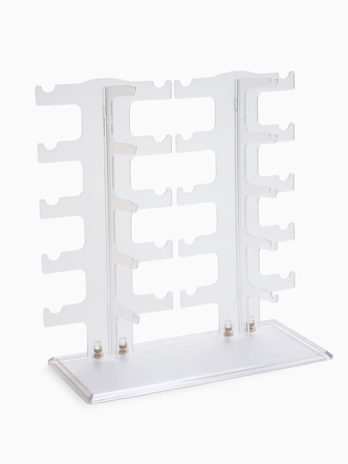 Подставка под очки 10 мест, 32×13×31 см, настольная, прозрачная