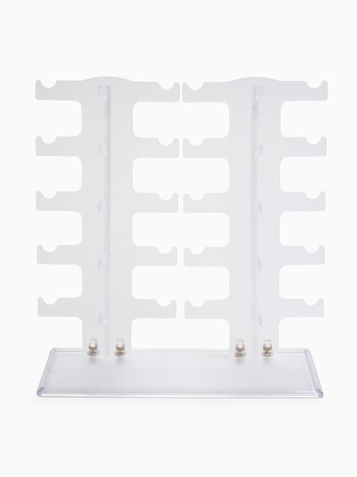 Подставка под очки 10 мест, 32×13×31 см, настольная, прозрачная