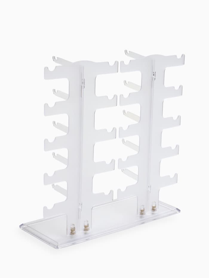 Подставка под очки 10 мест, 32×13×31 см, настольная, прозрачная