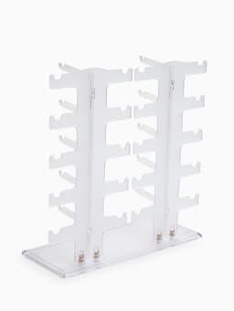 Подставка под очки 10 мест, 32×13×31 см, настольная, прозрачная