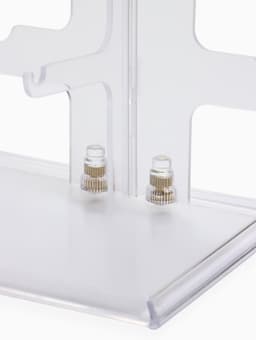 Подставка под очки 10 мест, 32×13×31 см, настольная, прозрачная