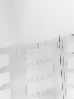 Подставка под очки 10 мест, 32×13×31 см, настольная, прозрачная