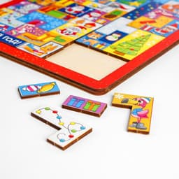 Тетрис Лесная мастерская «Новый год! Любимый праздник», 48 деталей