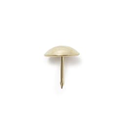 Гвозди ТУНДРА, декоративные, обивочные, 19×22 мм, золото, 200 шт.