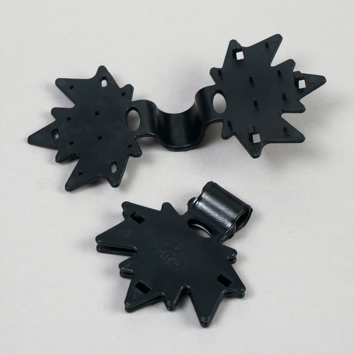 Сетка затеняющая, 10×3 м, плотность 55 г/м², зелёная, в наборе 27 клипс