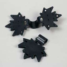 Сетка затеняющая, 10×3 м, плотность 55 г/м², зелёная, в наборе 27 клипс