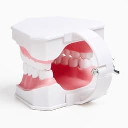 Анатомическая модель «Макет челюсти человека», 12×9 см