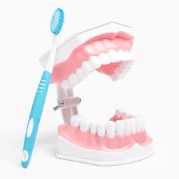 Анатомическая модель «Макет челюсти человека», 12×9 см