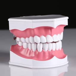 Анатомическая модель «Макет челюсти человека», 12×9 см