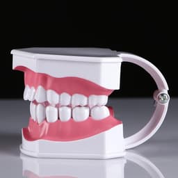 Анатомическая модель «Макет челюсти человека», 12×9 см