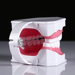 Анатомическая модель «Макет челюсти человека», 12×9 см