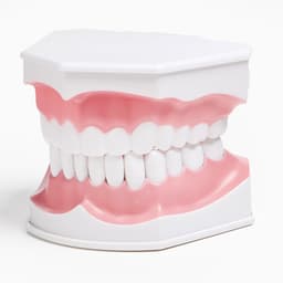 Анатомическая модель «Макет челюсти человека», 12×9 см