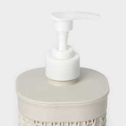 Дозатор для мыла «Вязание», 500 мл, белый ротанг