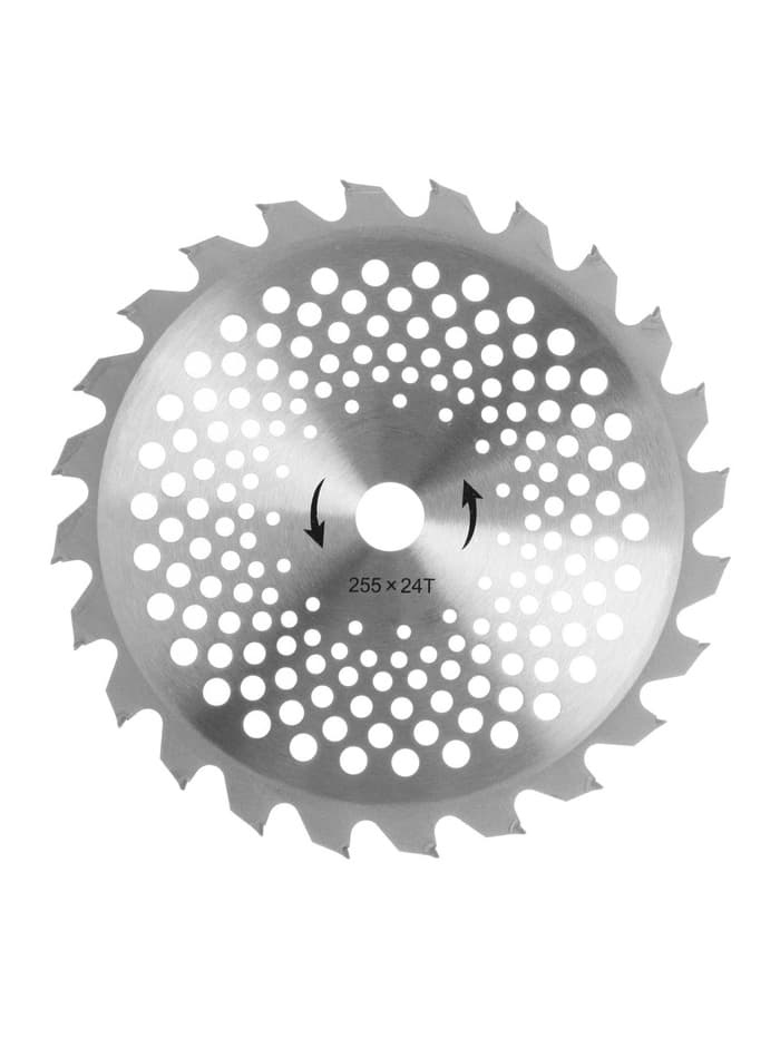 Нож для триммера ТУНДРА, 255×25.4 мм, 24 зуба