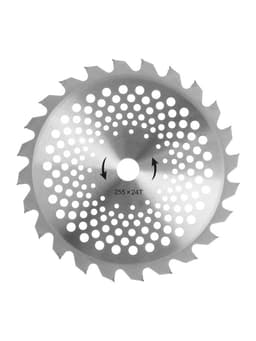 Нож для триммера ТУНДРА, 255×25.4 мм, 24 зуба