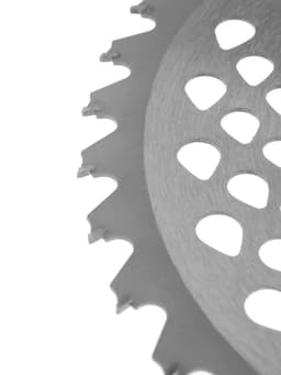 Нож для триммера ТУНДРА, 255×25.4 мм, 36 зубьев