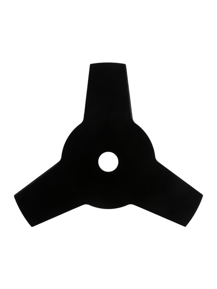 Нож для триммера ТУНДРА, трехлучевой, 255×25.4×1.4 мм