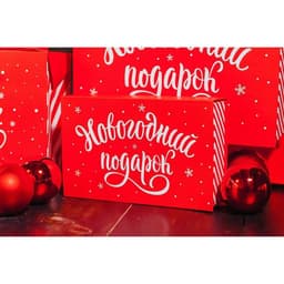 Коробка - книга подарочная «Новогодний подарок», 20×12.5×5 см, Новый год