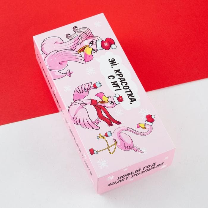 Носки женские KAFTAN «С Новым Годом!», набор 5 пар, размер 36-40 (23-25 см)